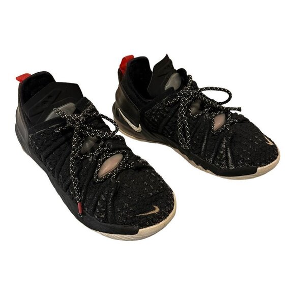 Nike Other - Nike Boys LeBron 18 CW2760-001 Black Basketball Shoes Sneakers Size 4Y